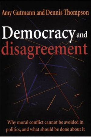 Democracy and Disagreement bookcover