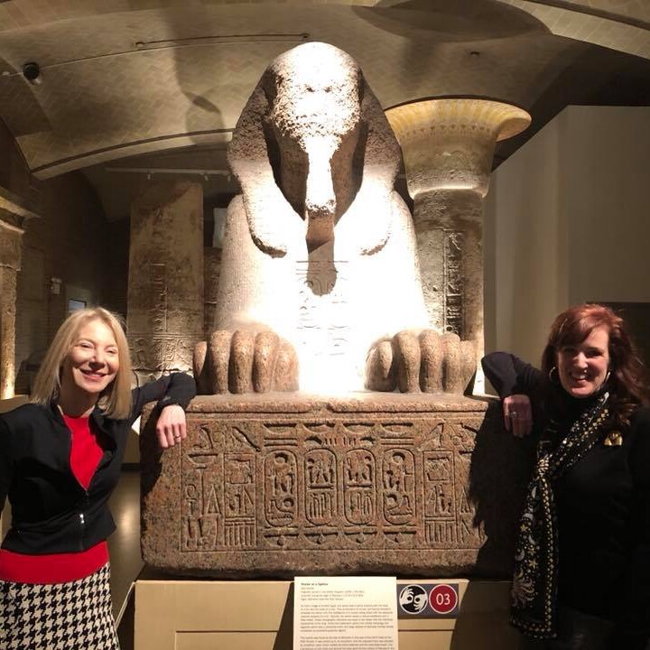 Penn Museum Sphinx Visit