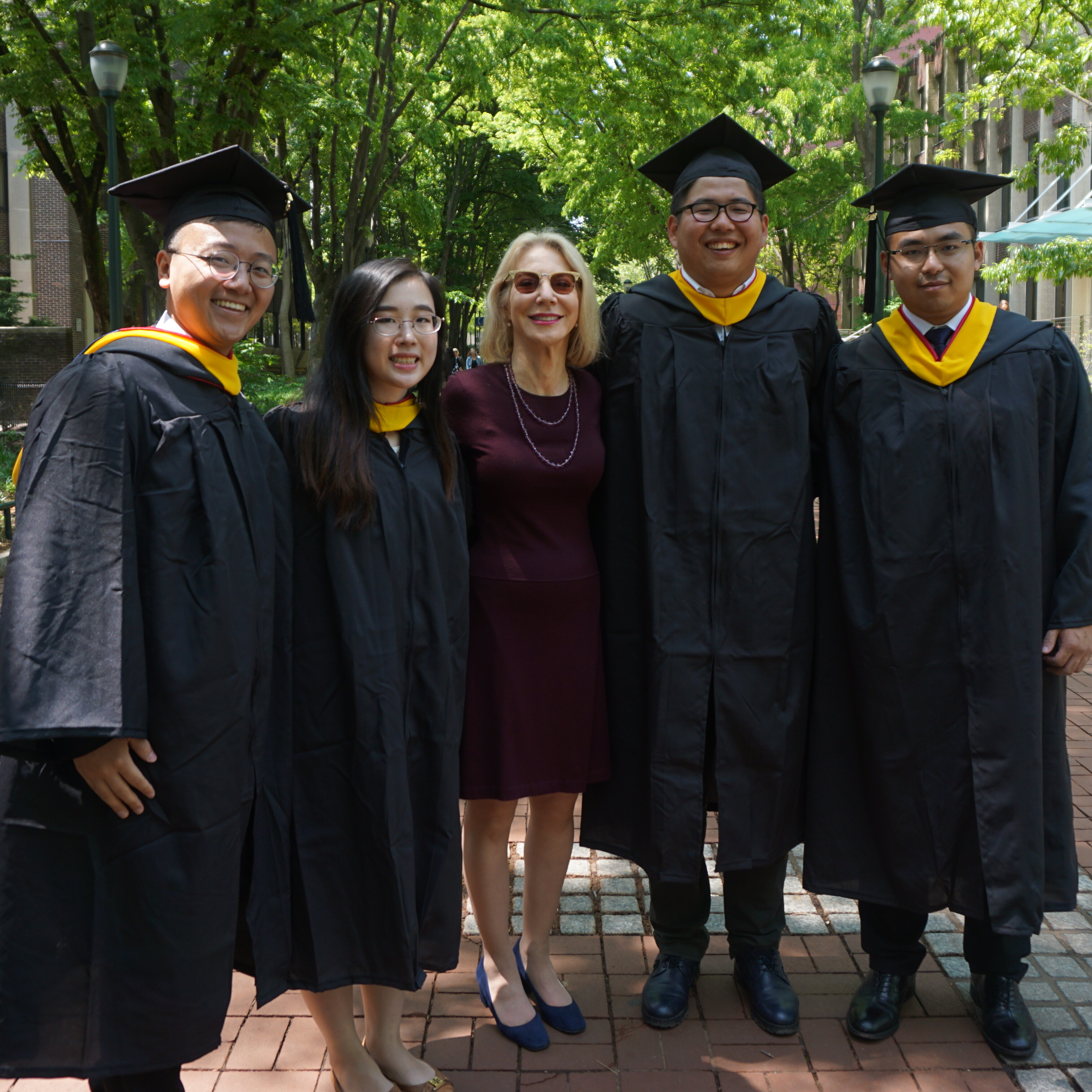 New Penn Graduates on Campus
