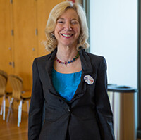 Amy Gutmann Votes May 2015