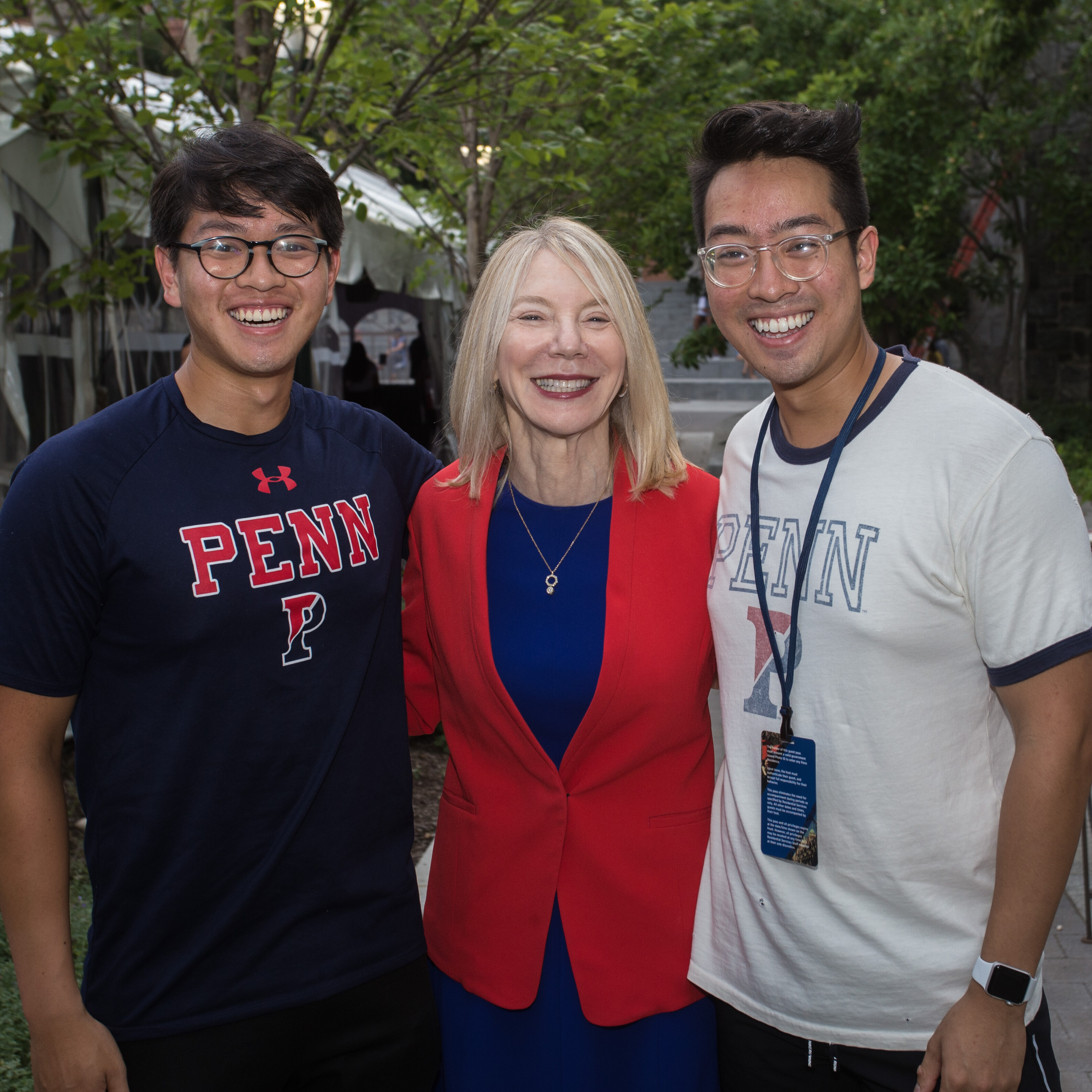 Amy Gutmann, Penn President, 2019 First Generation Student Welcome BBQ 