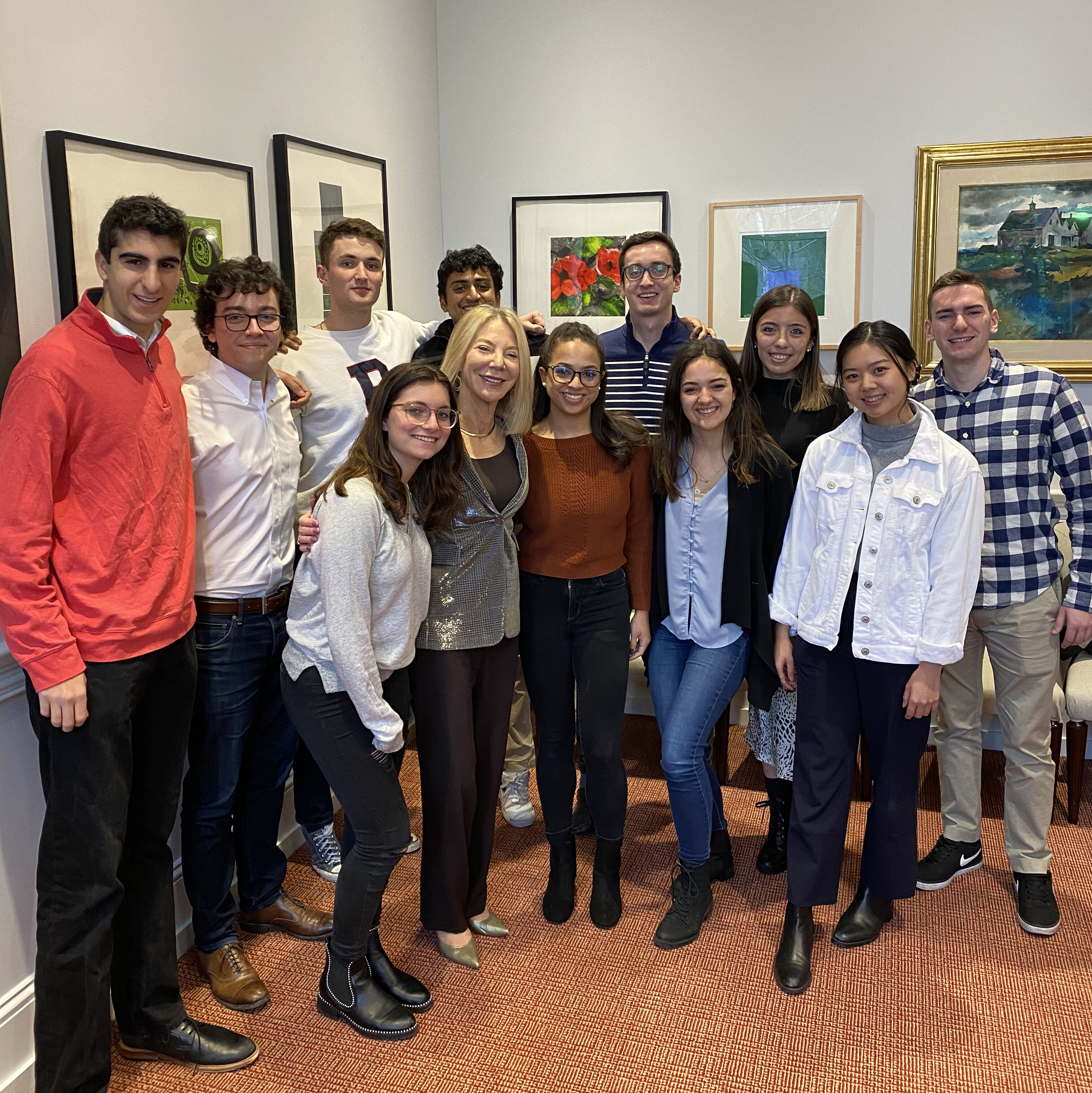 Amy Gutmann, Penn President, 2019 Lunch with Students