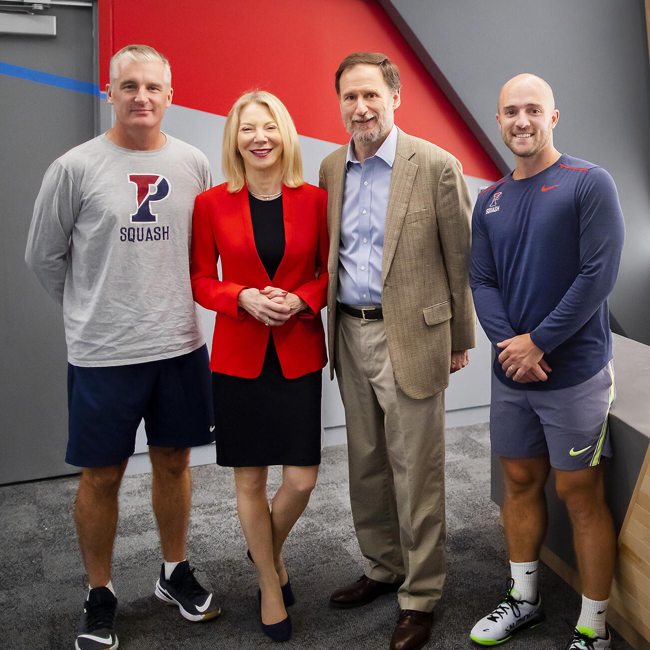 Amy Gutmann, Penn President, 2019 Squash Center Visit