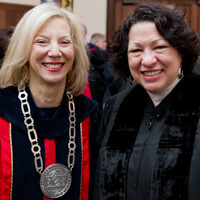 U.S. Supreme Court Associate Justice Sonia Sotomayor at Golkin Hall Dedication