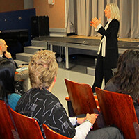 Eleanor Roosevelt High School Visit in New York City 2011