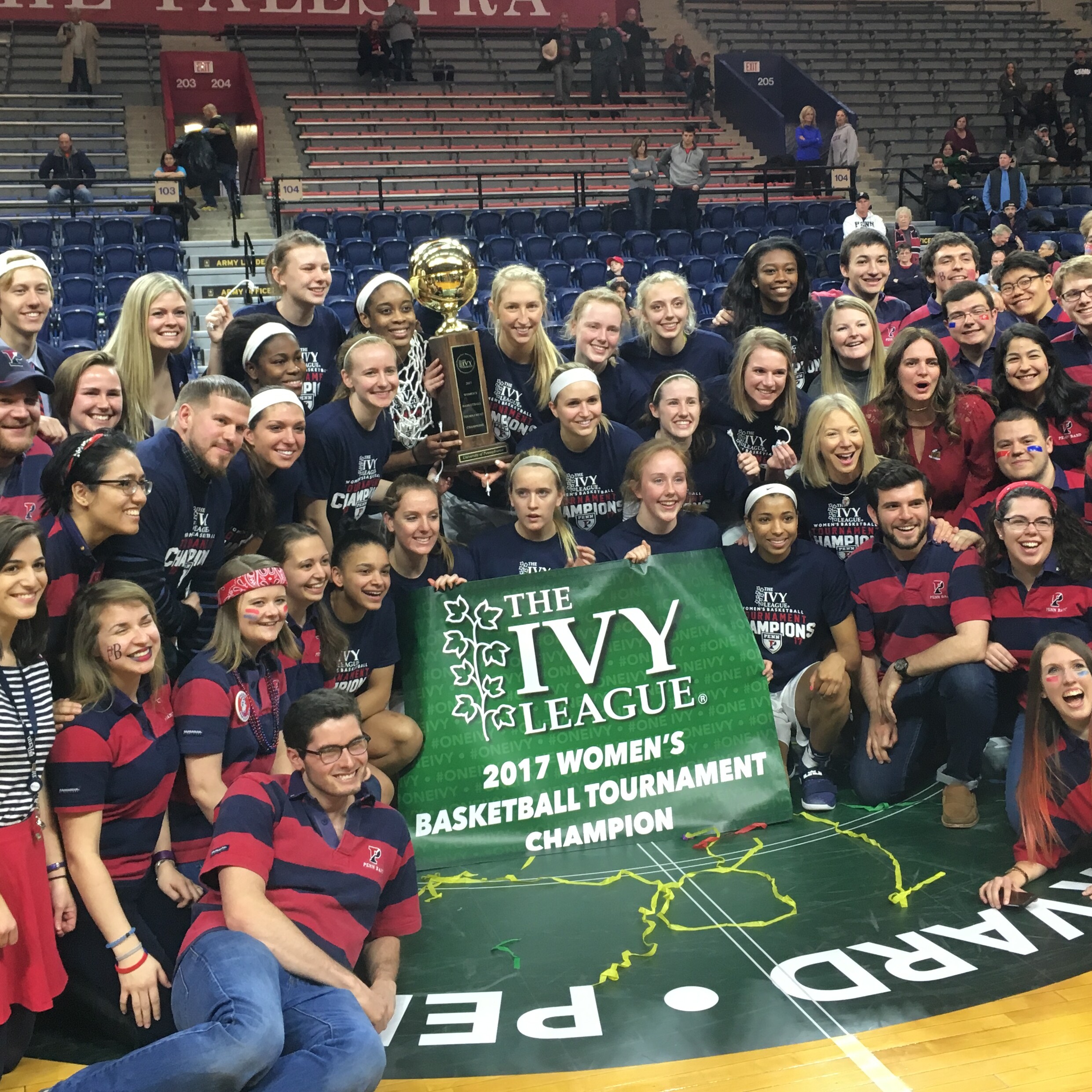 Women’s Basketball Defeats Princeton for 2017 Ivy Tournament Title