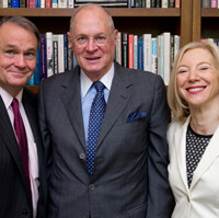 President Gutmann Greets U.S. Supreme Court Justice Anthony Kennedy