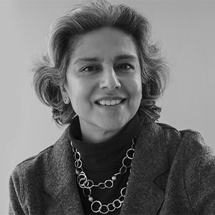 Official portrait of Medha Narvekar, Vice President and University Secretary