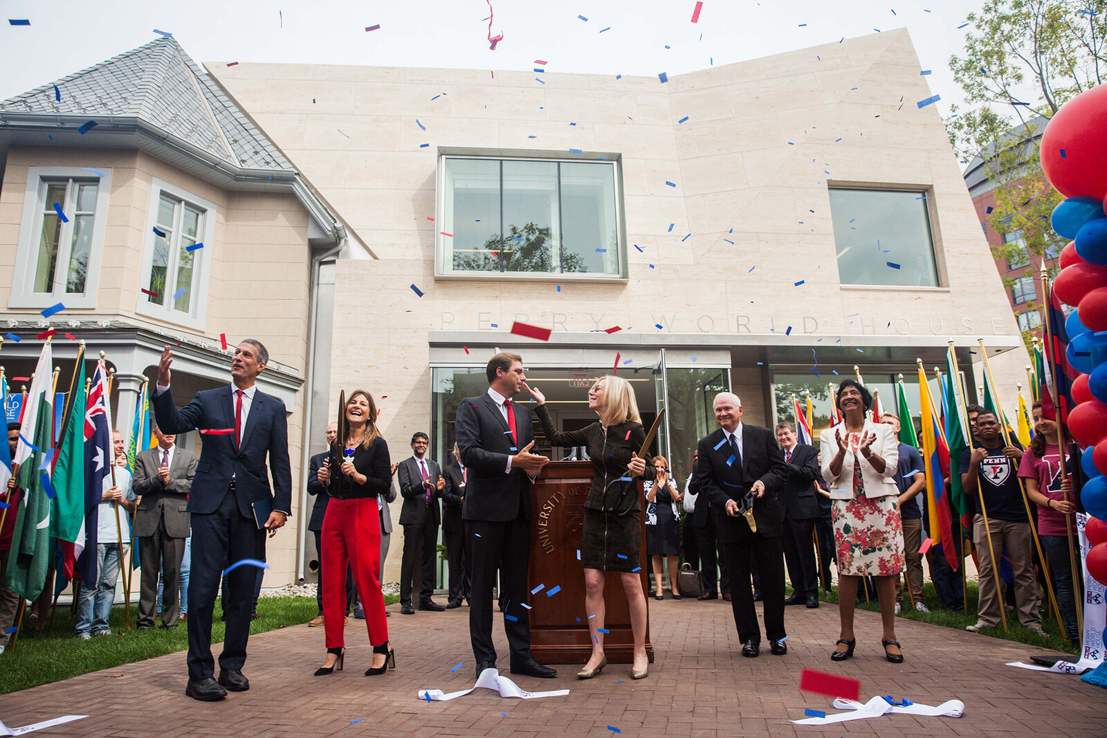 Grand Opening of Perry World House, 2016